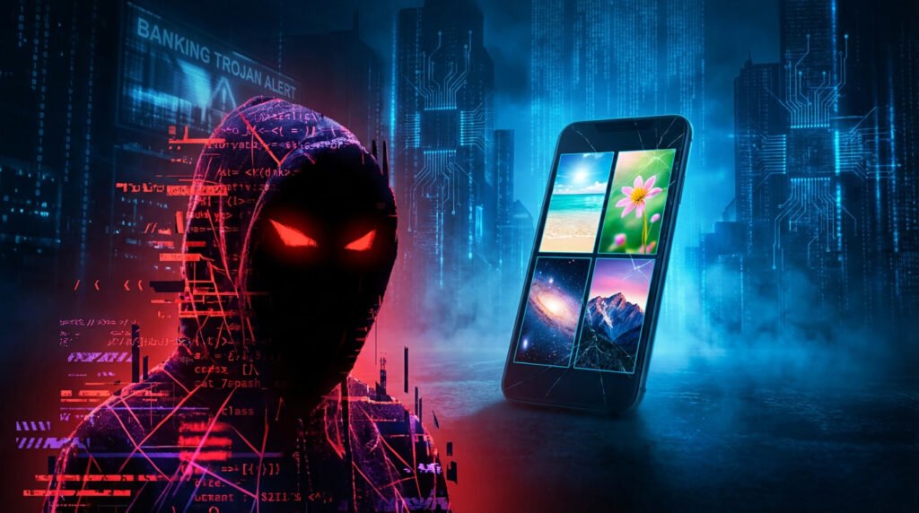 Aplikasi Wallpaper Malware Bank Trojan