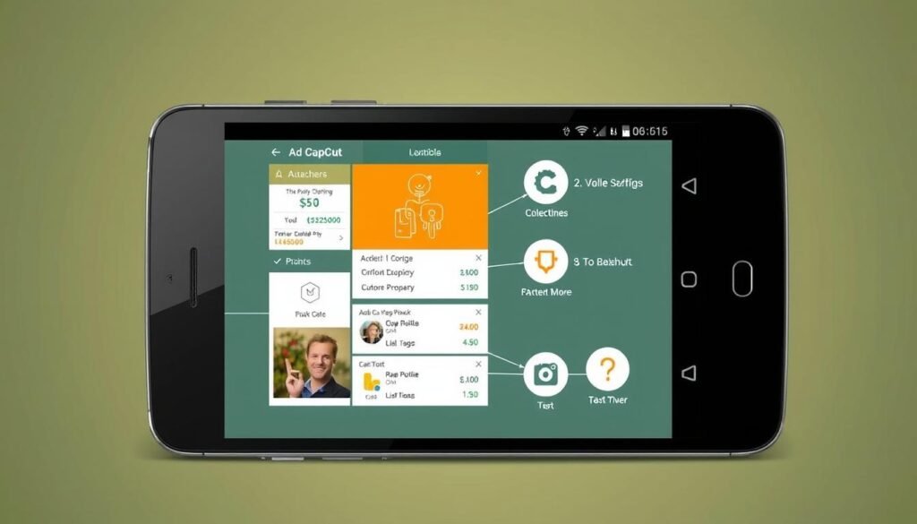 Gambar aplikasi CapCut di Android