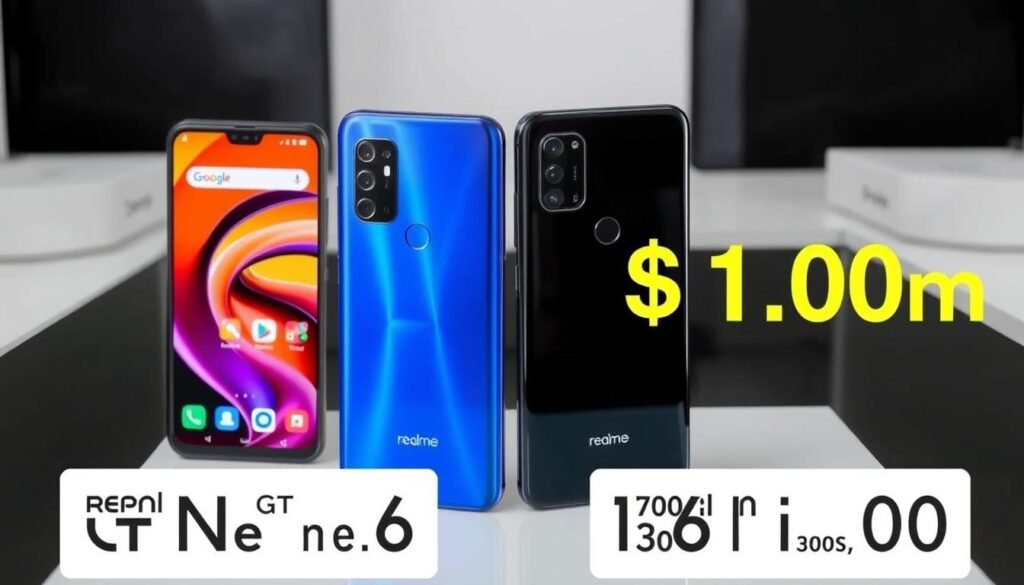 Gambar perbandingan kamera Realme GT Neo 6 dan HP 20 jutaan