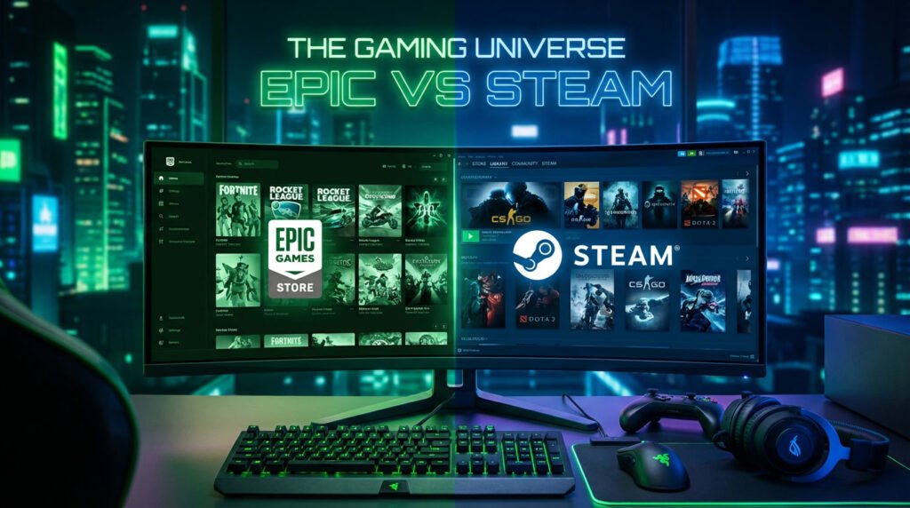 epic games store vs steam free games apakah benar benar worth it